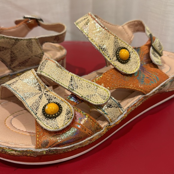 Spring Step L’Artiste Women’s Sandals Sz 37/6.5 - Picture 3 of 8